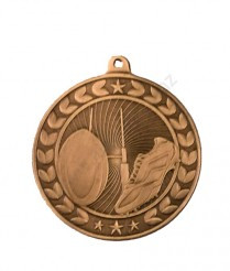 Rugby Illusion Medal - Bronze 5.7cm Dia