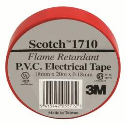 3M Insulation Tape 18mm x 20m Red