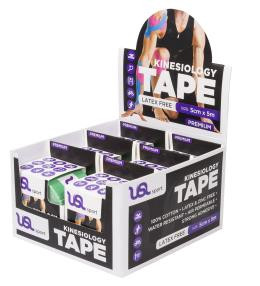 USL Premium Kinesiology Tex Tape Multi Bx 5cm x 5m