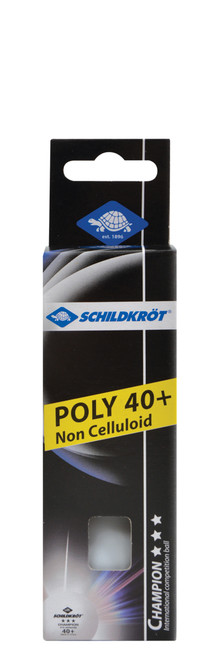 Donic Champion 3* White 40+ Table Tennis Balls