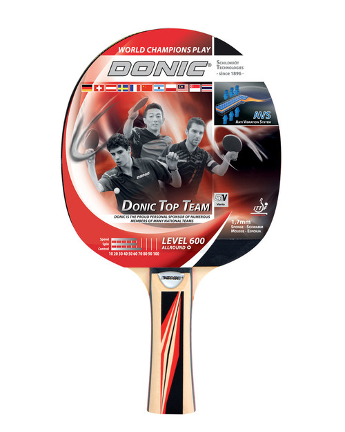 Donic Top Teams 600 Table Tennis Bat