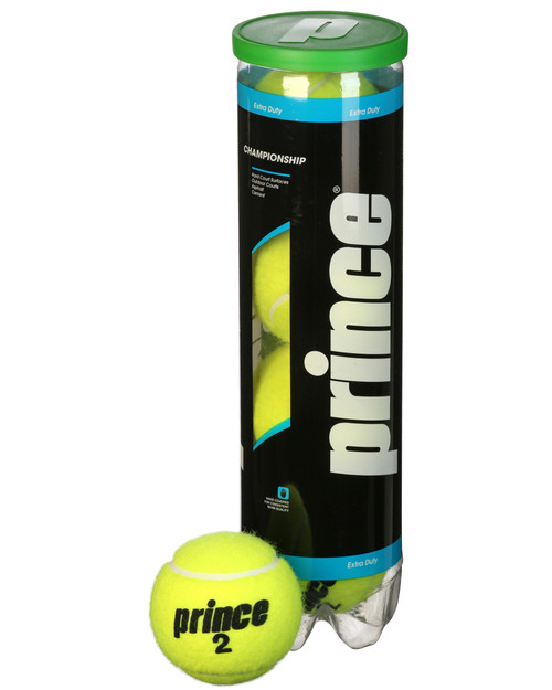 Prince Champ Extra Duty Felt Tennis Ball – tube of 4