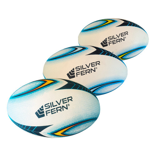 Silver Fern Meteor Rugby Ball (size 4)