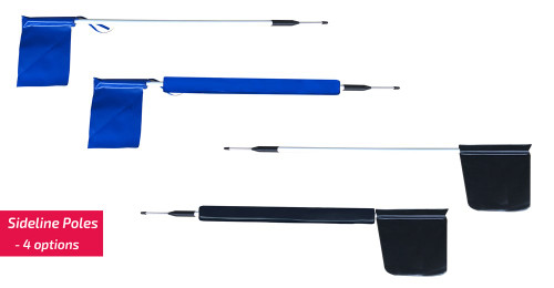 Sideline Pole / Spike / PVC Flag - Single