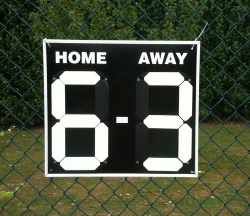 Tennis Scoreboard (Black / White)