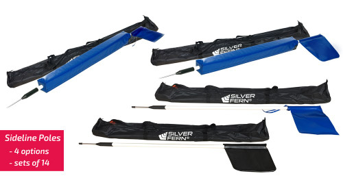 Sideline Pole / Spike / Flag - Set
