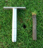 Cricket Pitch Core Sampler