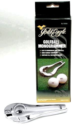 Gold Eagle Golfball Monogrammer