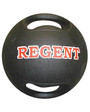 Medicine Ball  - Rubber Moulded with Handles - 5 kg