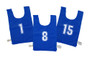 Numbered Sports Bibs 15 Set - Numbered 1  - 15  (Jr to Adult sizes)