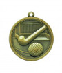 Hockey - Gold Relief Medal 4.5cm Dia