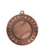 Baseball Illusion Medal - Bronze 5.7cm Dia