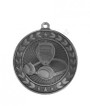 Swimming Illusion Medal - Silver 5.7cm Dia
