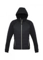 Jacket - Womens Puffer Hoodie 