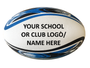 Custom Training Rugby Ball - 2 Ply (Sizes 2.5, 3, 4 or 5)