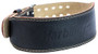Harbinger 4" Padded Leather Lifting Belt Black