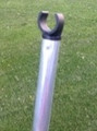 Pro Net Pole - spiked base with footpate.