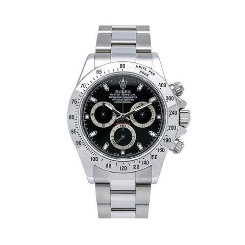 Rolex Cosmograph Daytona 40MM Black Dial Tachymeter Bezel