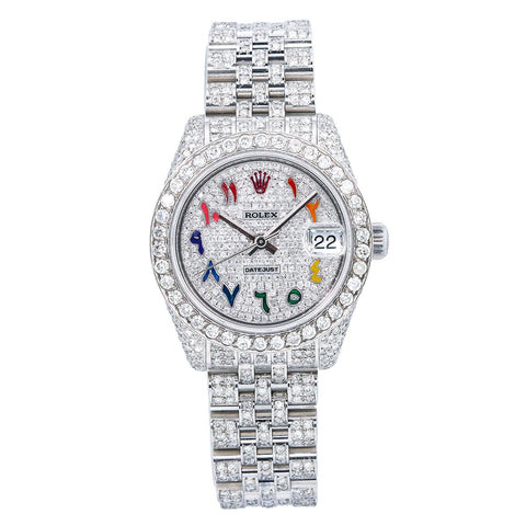 Rolex Datejust 31MM Rainbow Eastern Arabic Dial