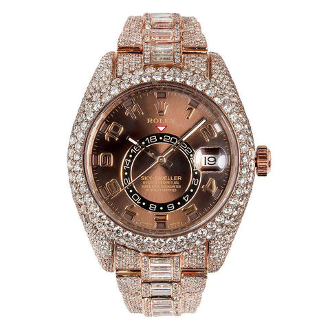 Rolex Sky-Dweller 42MM Chocolate Bezel