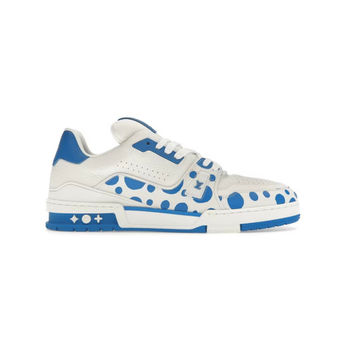 Louis Vuitton x Yayoi Kusama Trainer White Blue