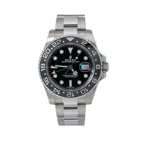 Rolex GMT-Master II 40MM 116710LN Black Dial Black Ceramic Bezel Stainless Steel Oyster Bracelet