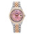 Rolex Datejust 36MM Pink Mother of Pearl Roman Dial Two Tone Rose Gold