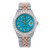 Rolex Datejust 36MM Turquoise Eastern Arabic Dial Two Tone Rose Gold