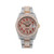 Rolex Datejust 36MM Red Eastern Arabic Dial Two Tone Rose Gold