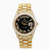 Rolex Day-Date 36MM Black Roman Diamond Dial Yellow Gold President