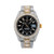 Rolex Sky-Dweller 42MM Black Dial Two Tone Yellow Gold Full Diamond