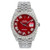 Rolex Datejust 41MM Red Roman Dial