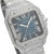 Cartier Santos WSSA0009 40MM Blue Dial With Diamond Bezel