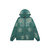 Lost Intricacy Green Rhinestone Hoodie