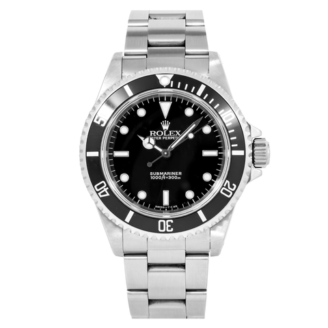 Rolex Submariner 40MM 14060 Black Dial Black Ceramic Bezel Stainless Steel Oyster Bracelet