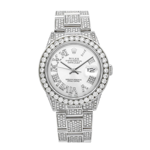 Rolex Datejust 36MM Silver Roman Dial