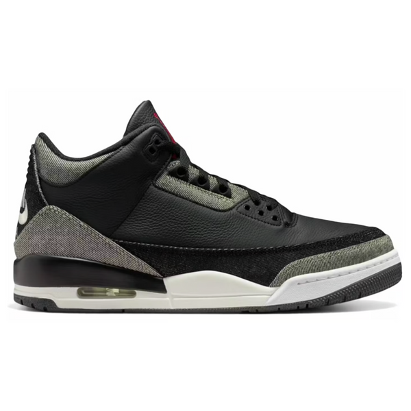 Buy Air Jordan 3 Levi’s Black Online for Sale – Denim Collaboration AJ3