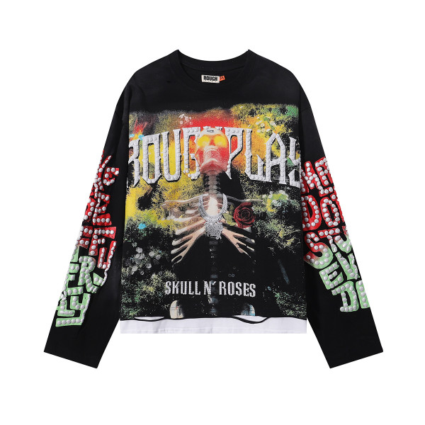 RoughPlay Skull N' Roses Long Sleeve