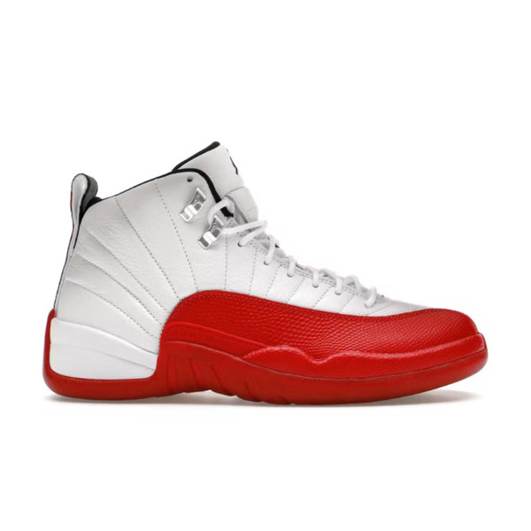 Buy Air Jordan 12 Retro Cherry Online for Sale – Classic White & Red