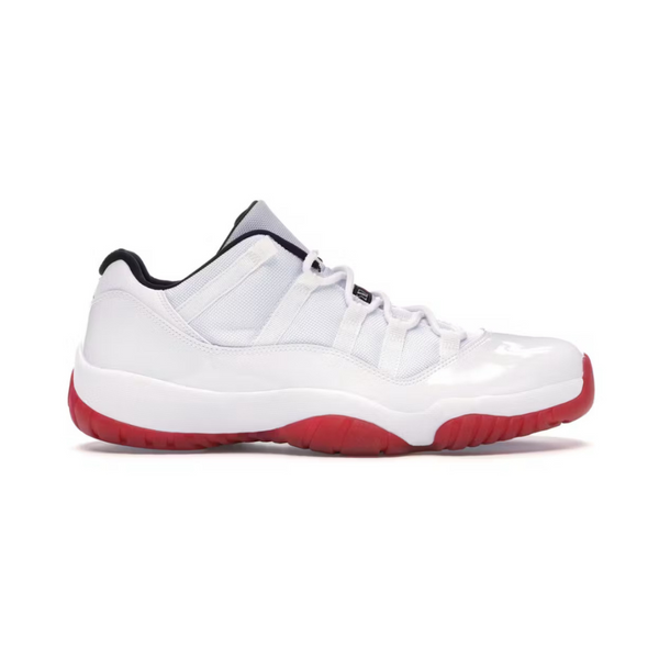 Air Jordan 11 Retro Low White Red