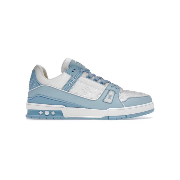Louis Vuitton Trainer Low White Sky Blue