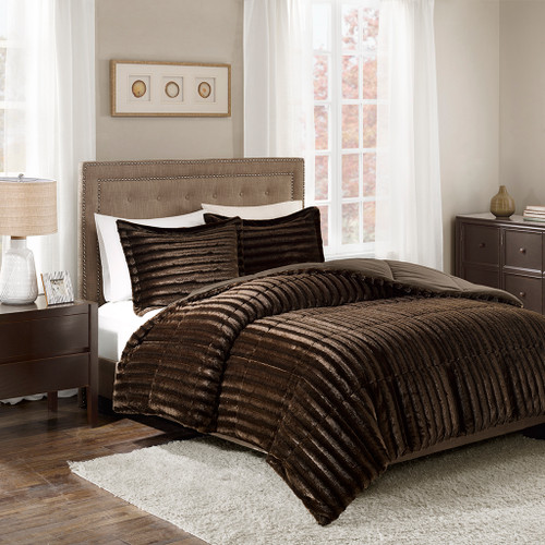 Madison Park Duke 3 Piece Comforter Set King Cal King Mp10 3069 By Olliix