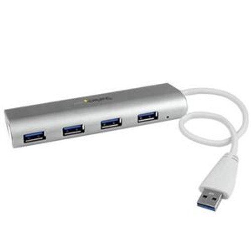 4Pt Usb 3 0 Hub W Built In Cbl St43004Ua By Startech Com