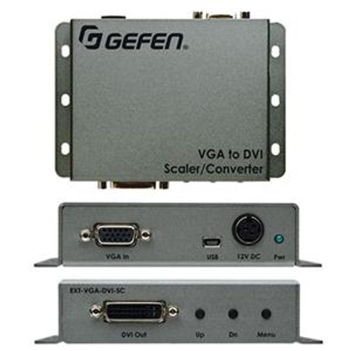 Vga To Dvi Scaler Converter Ext Vga Dvi Sc By Gefen