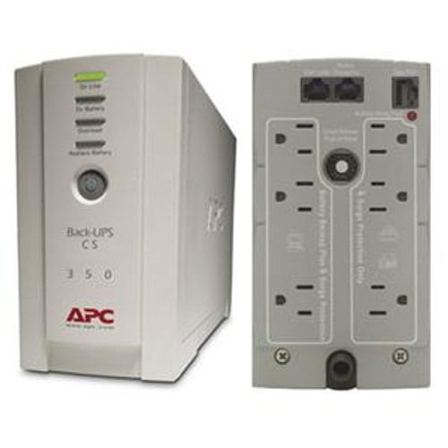 350Va 210W Ups Bk350 By Apc By Schneider Electric