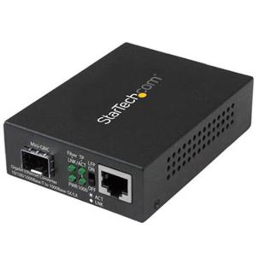 Fiber Media Convrtr W Sfp Slot Mcm1110Sfp By Startech Com