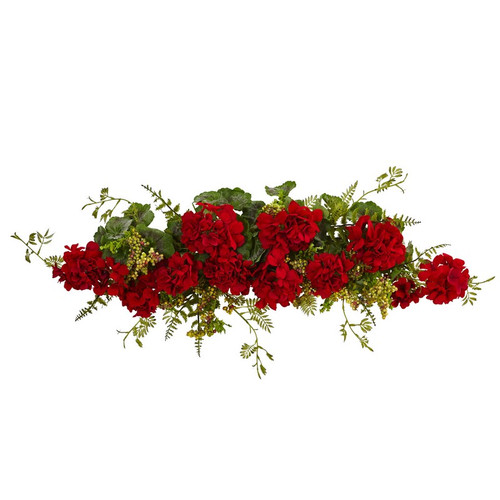 32 Geranium And Berry Swag 4574 By Nearly Natural