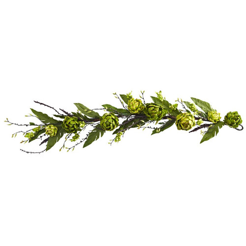 4 Artichoke Berry Garland 4815 By Nearly Natural