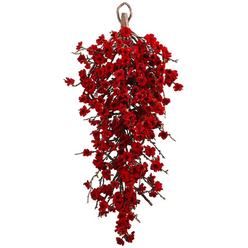 28 Plum Blossom Teardrop 4883 By Nearly Natural
