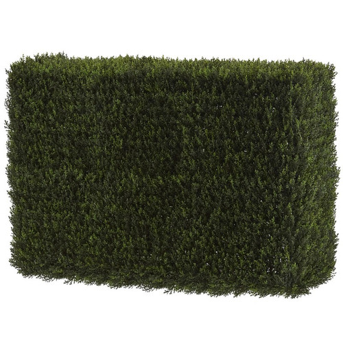 29 X 20 Cedar Artificial Hedge Indoor Outdoor 4889 By Nearly Natural